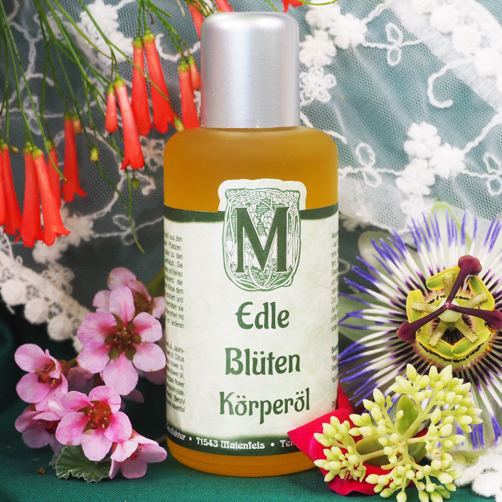 Edle Blüten Körperöl