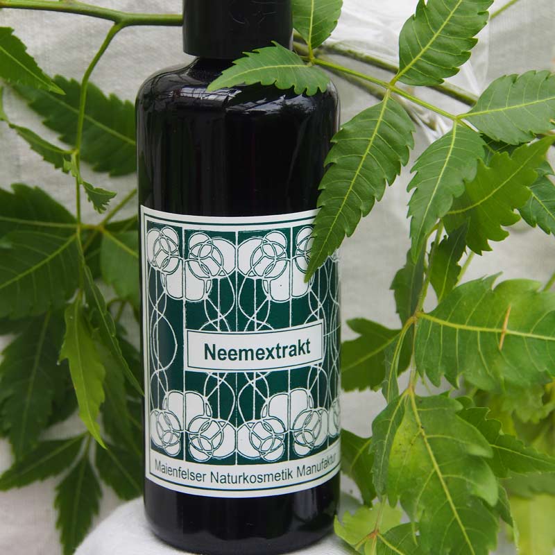 Neemextrakt mit 20 %-igem BIO-Alkohol
