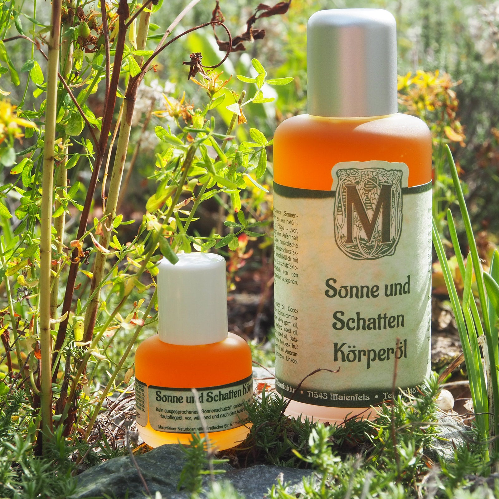 Sonne und Schatten Körperöl